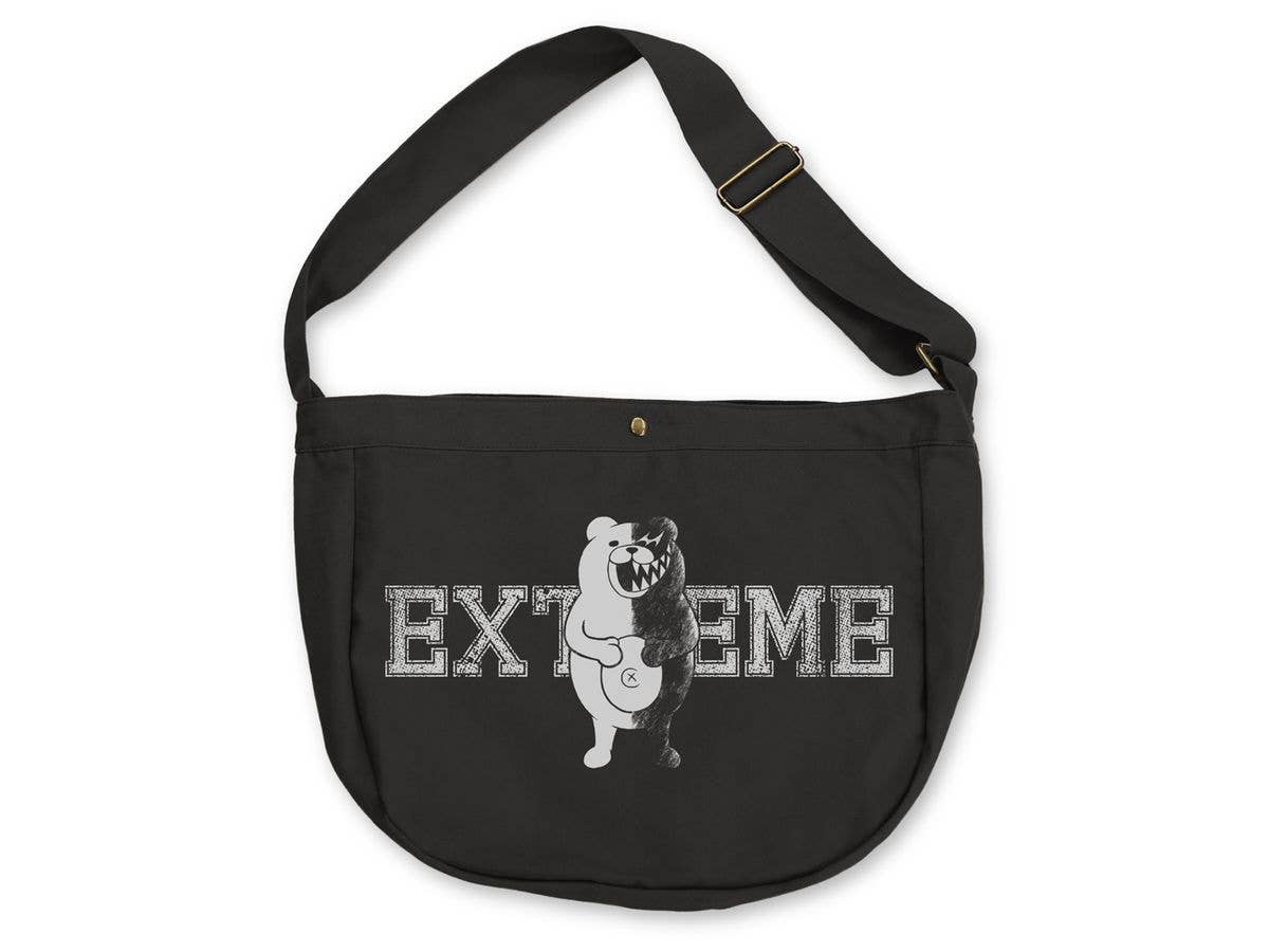 Danganronpa: Monokuma Newspaper Bag / Black