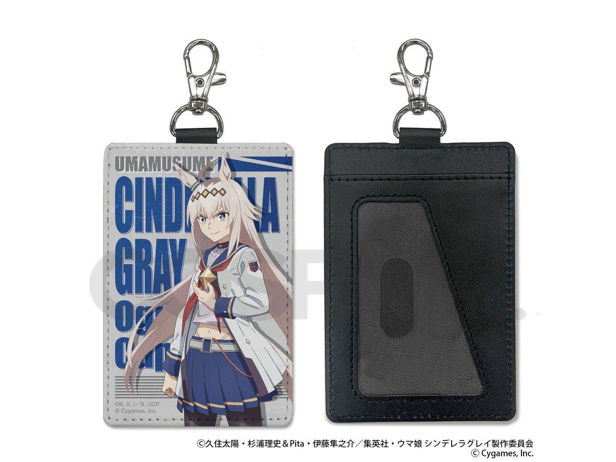 Anime Uma Musume Cinderella Gray: Oguri Cap Pass Case (With Snap Hook)