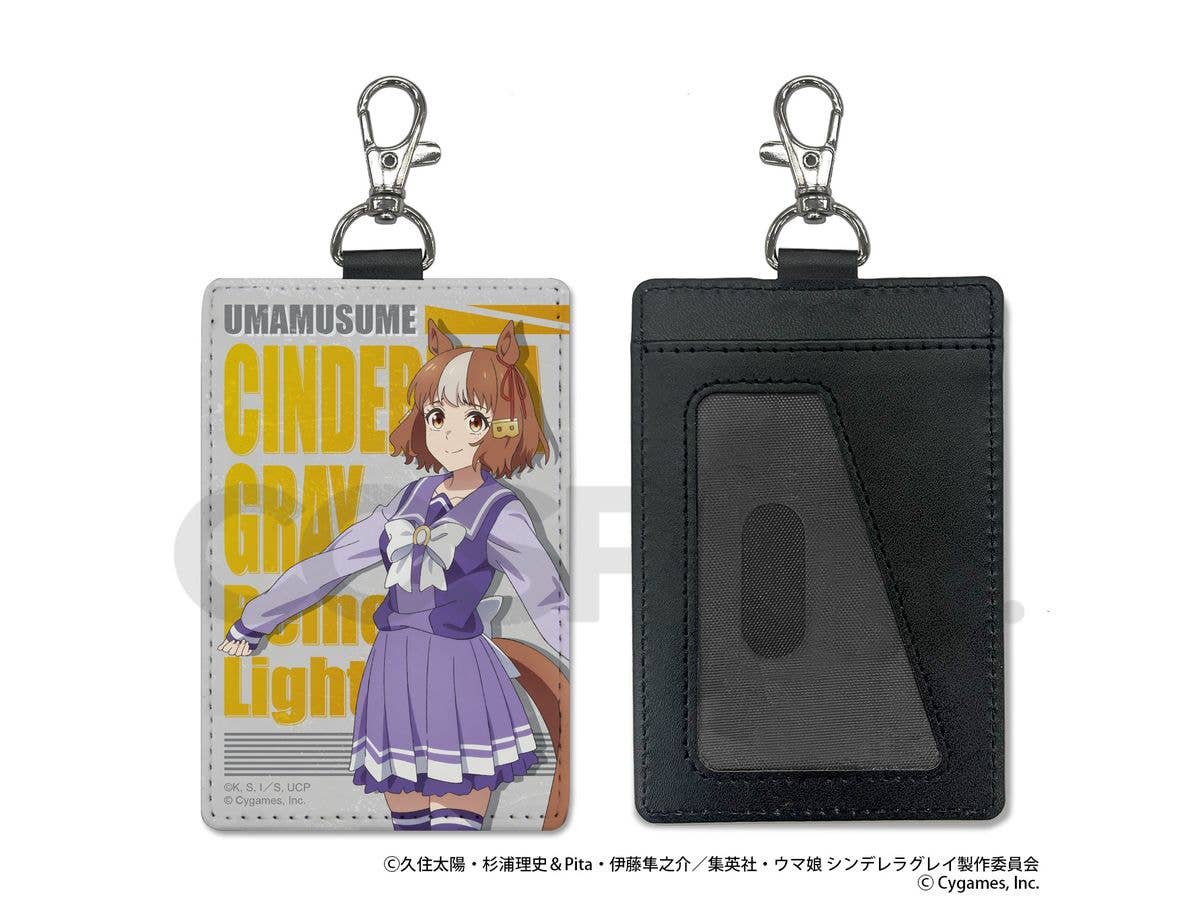 Anime Uma Musume Cinderella Gray: Berno Light Pass Case (With Snap Hook)