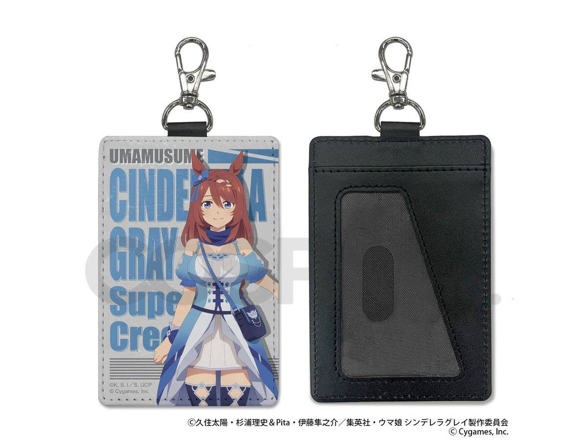 Anime Uma Musume Cinderella Gray: Super Creek Pass Case (With Snap Hook)
