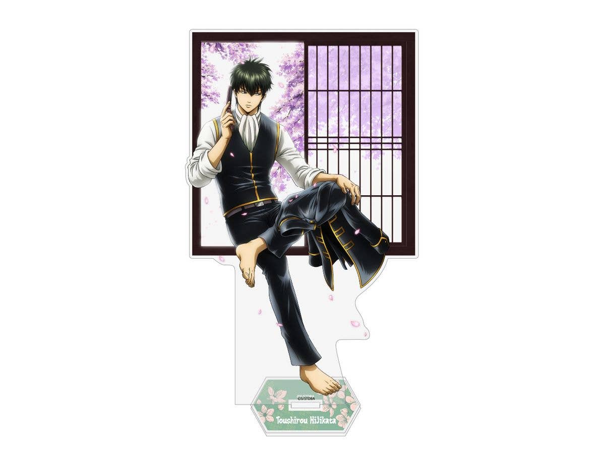 Gintama: Original Illustration Of Hijikata Toshiro Acrylic Stand (Large) - View From A Small Window Ver.