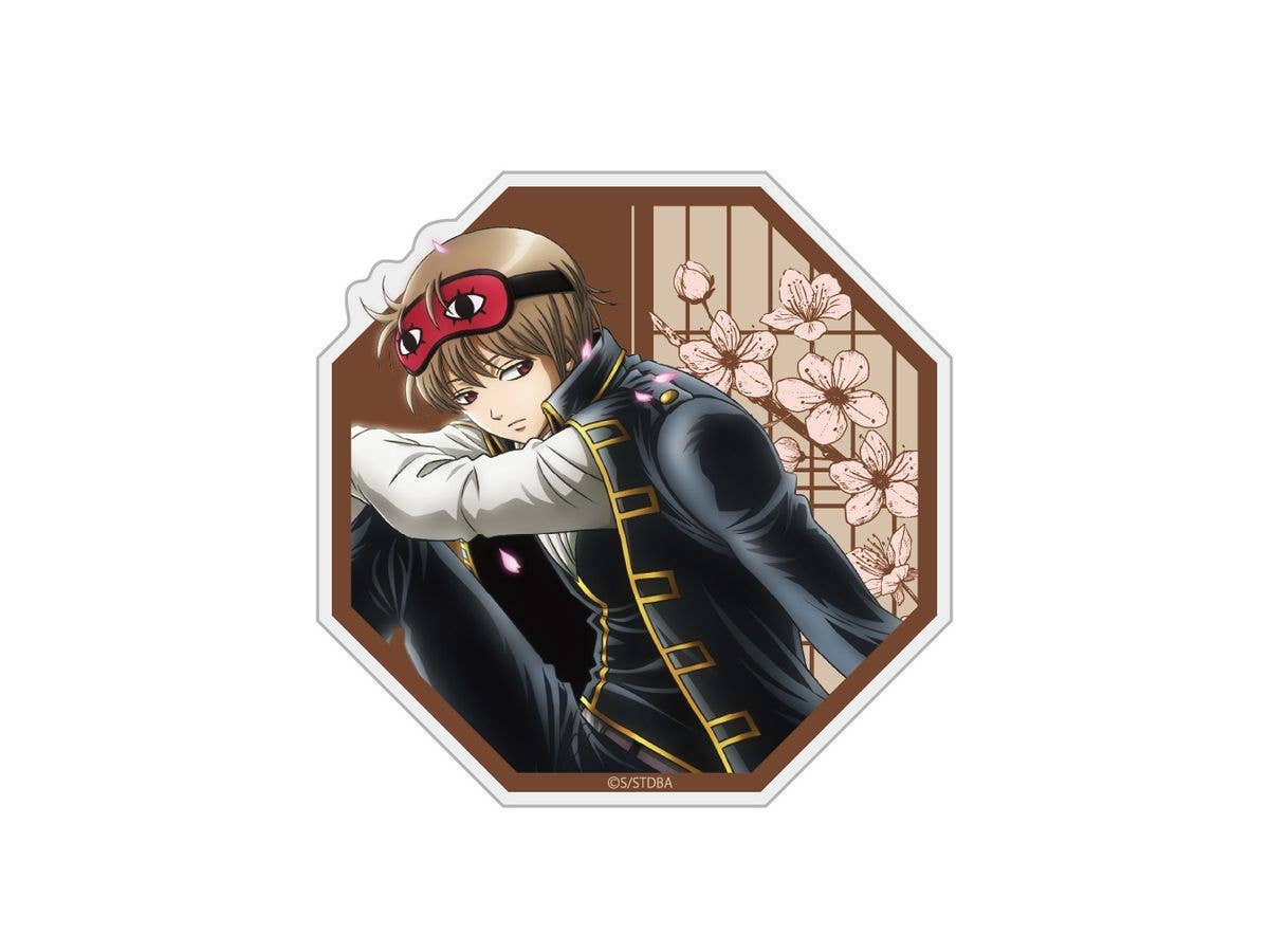 Gintama: Original Illustration Of Okita Sougo Acrylic Magnet: View Through A Small Window Ver.