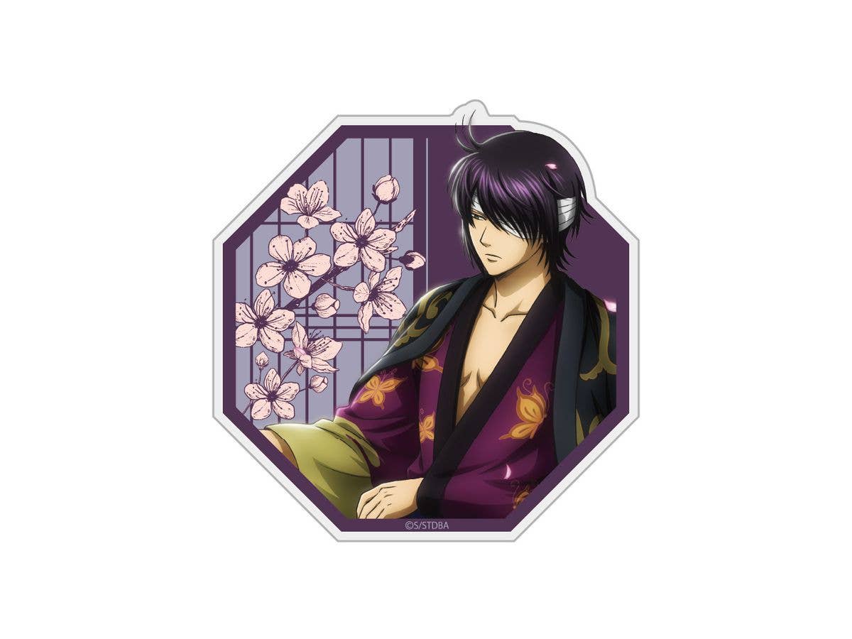 Gintama: Original Illustration Of Takasugi Shinsuke Acrylic Magnet - View Through A Small Window Ver.