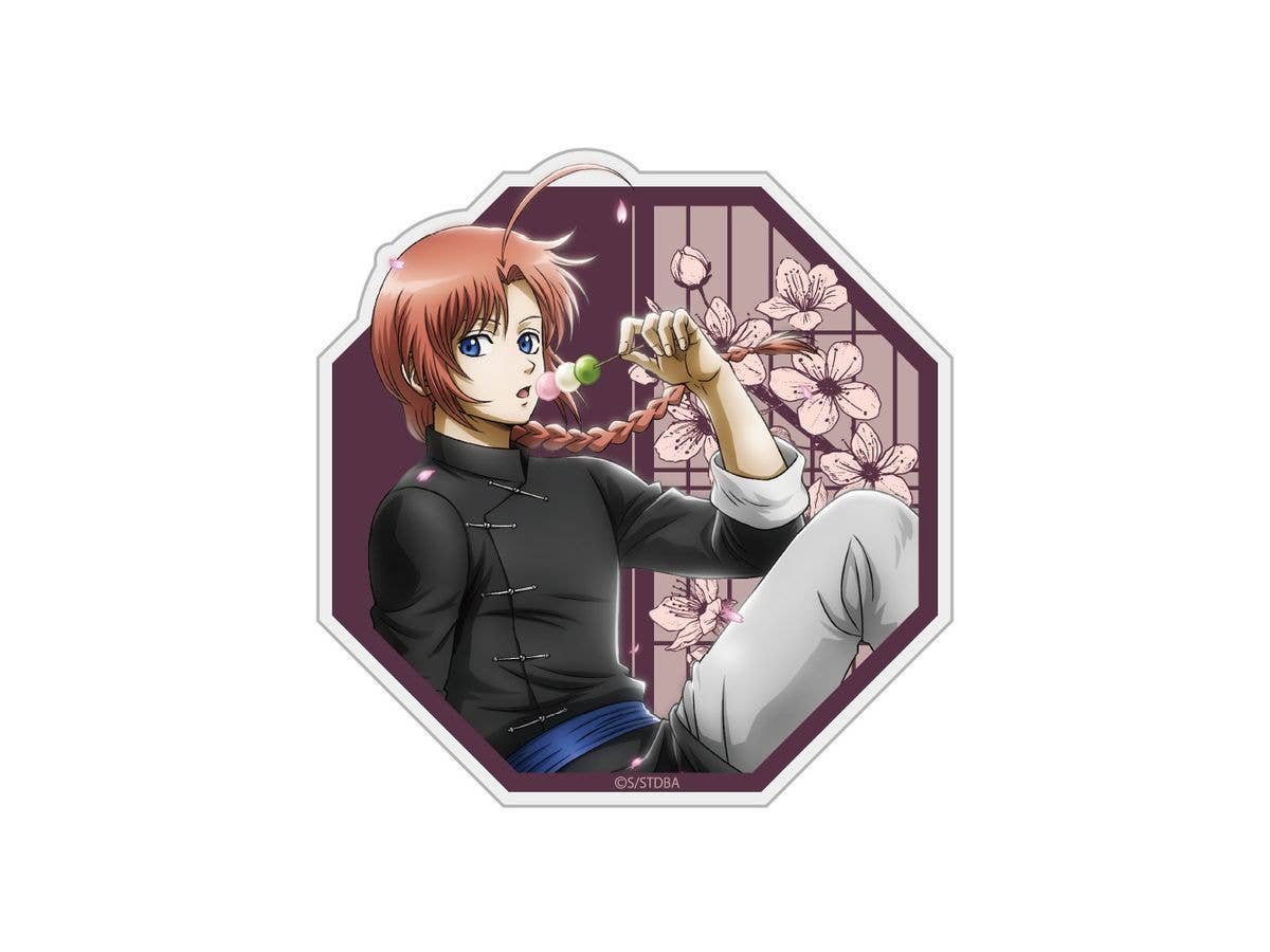 Gintama: Original Illustration Kamui Acrylic Magnet: View Through A Small Window Ver.