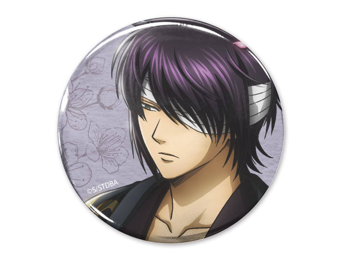 Gintama: Original Illustration Of Takasugi Shinsuke 65Mm Can Badge: Scenery Peeking Through A Small Window Ver.