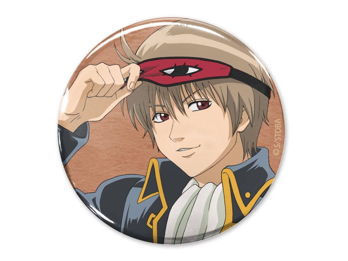 Gintama: Okita Sougo 65mm Can Badge - Eye Mask Ver.