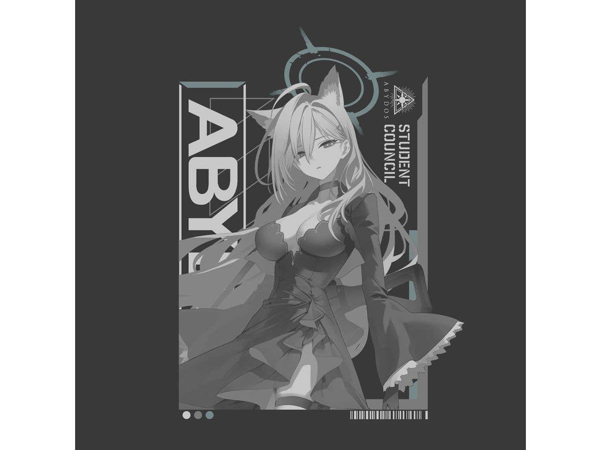 Blue Archive: Shiroko Terror T-Shirt / Sumi-Xl