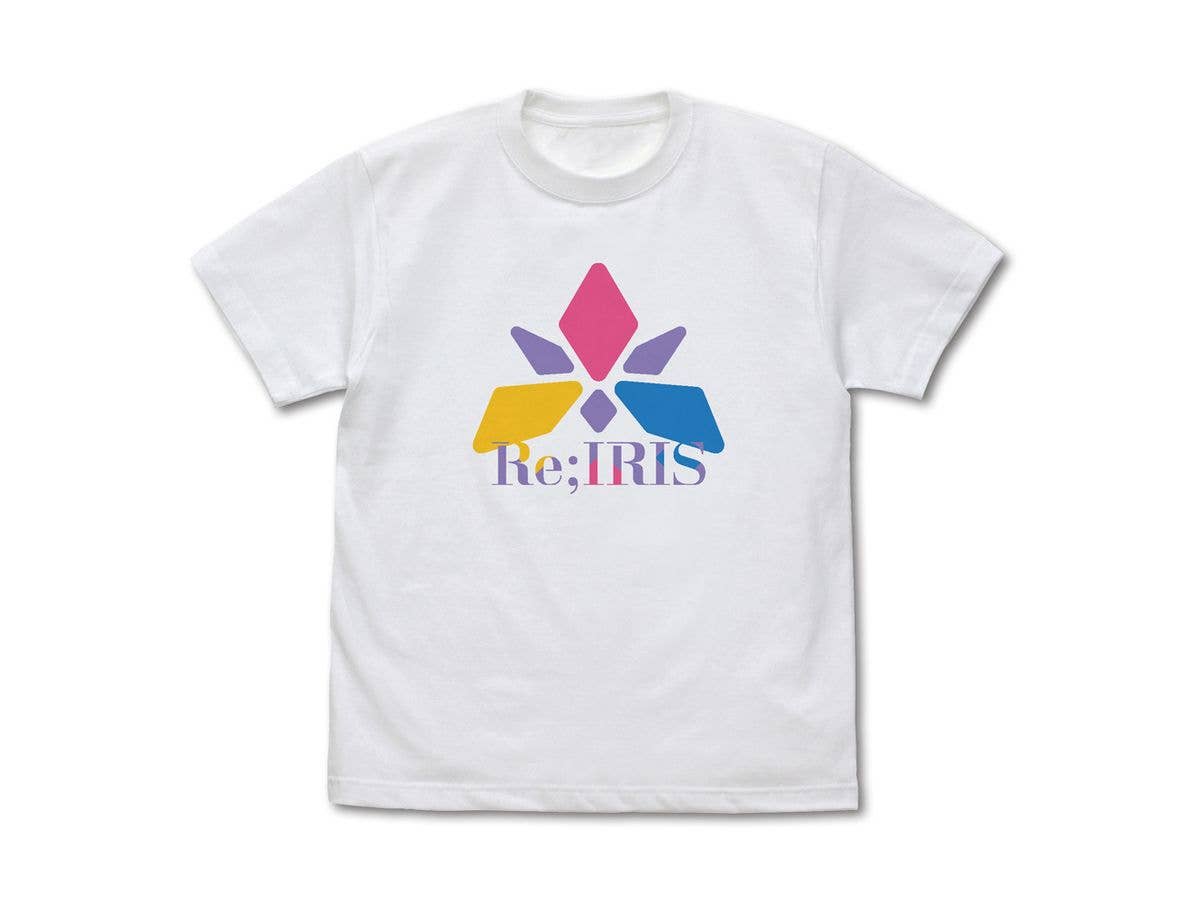 Gakuen Idolmaster: Re;IRIS T-shirt / WHITE-M