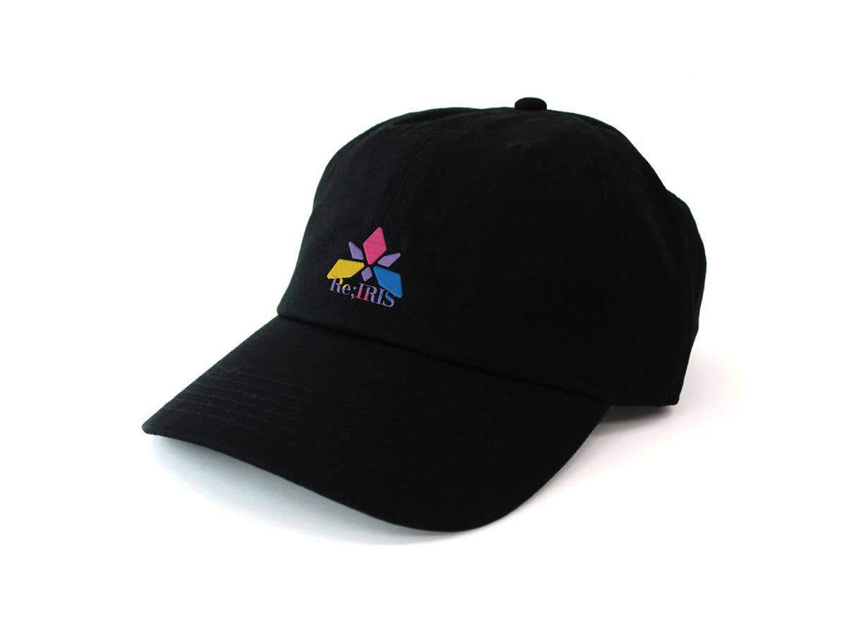 Gakuen Idolmaster: Re;IRIS Embroidered Low Cap / BLACK