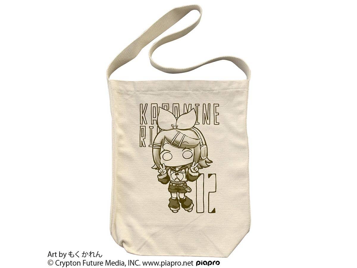 Kagamine Rin Shoulder Tote Bag Moku Karen Ver. / Natural