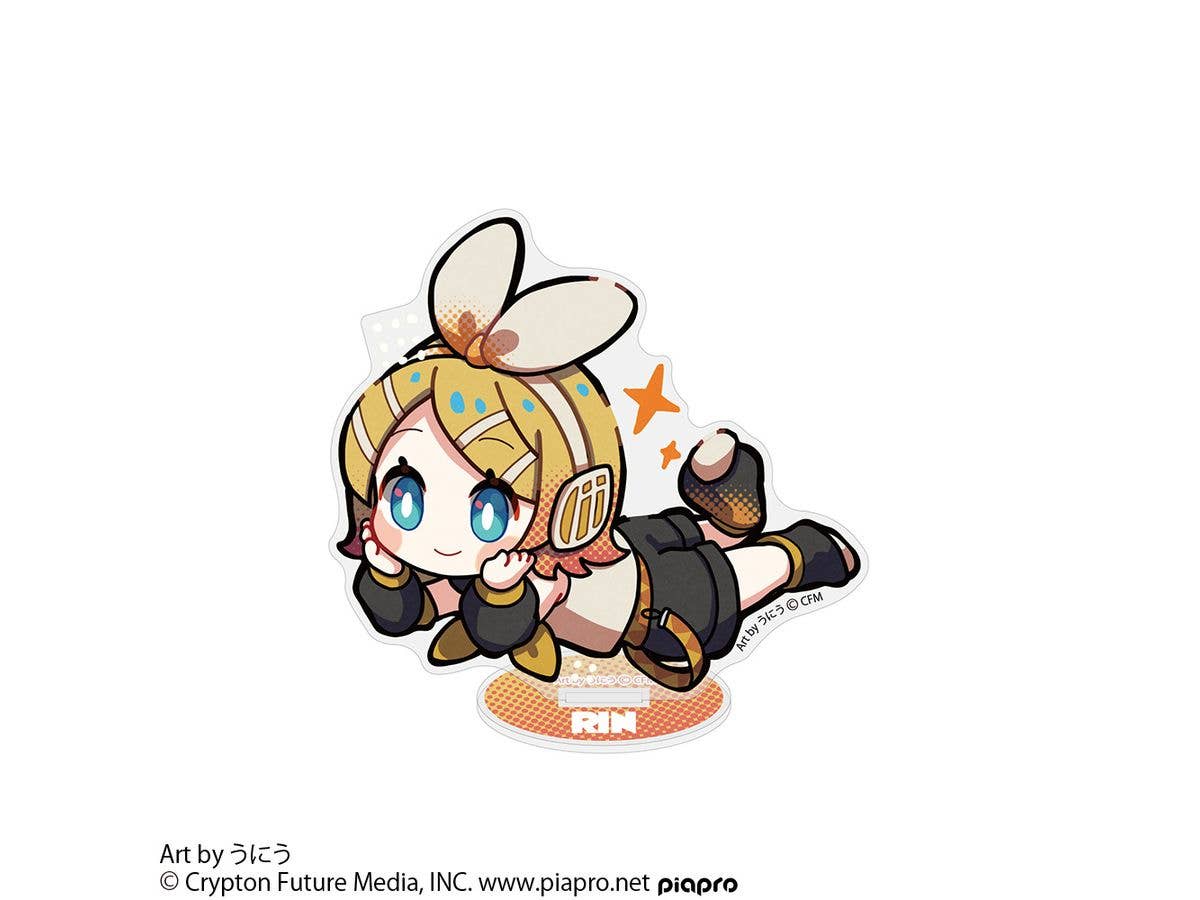 Kagamine Rin Acrylic Stand Uniuu Ver.