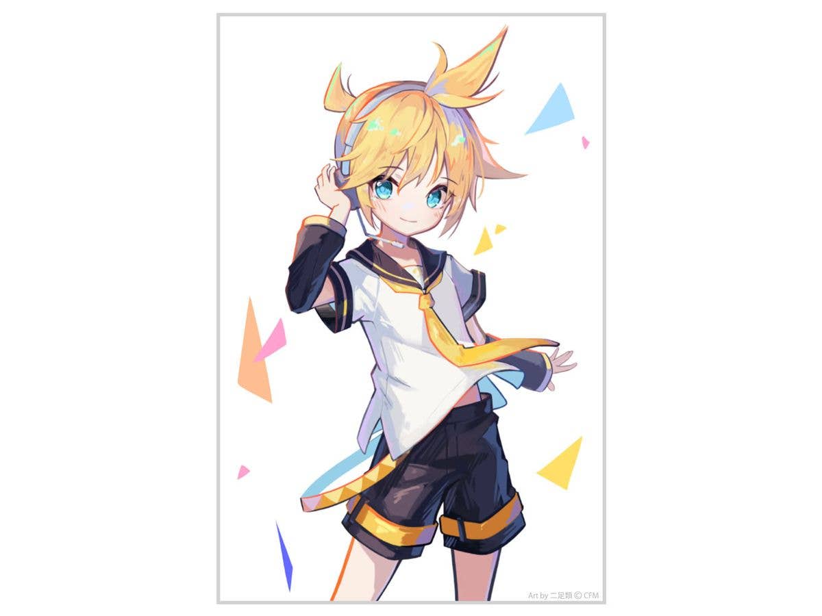 Kagamine Len Acrylic Art Stand Biped Ver.