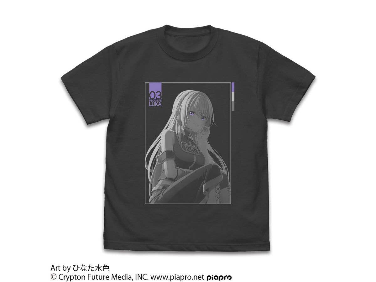 Megurine Luka T-Shirt Hinata Light Blue Ver. / Sumi-S