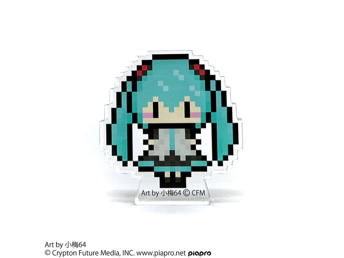 Hatsune Miku Acrylic Block Figure Koume 64 Ver.
