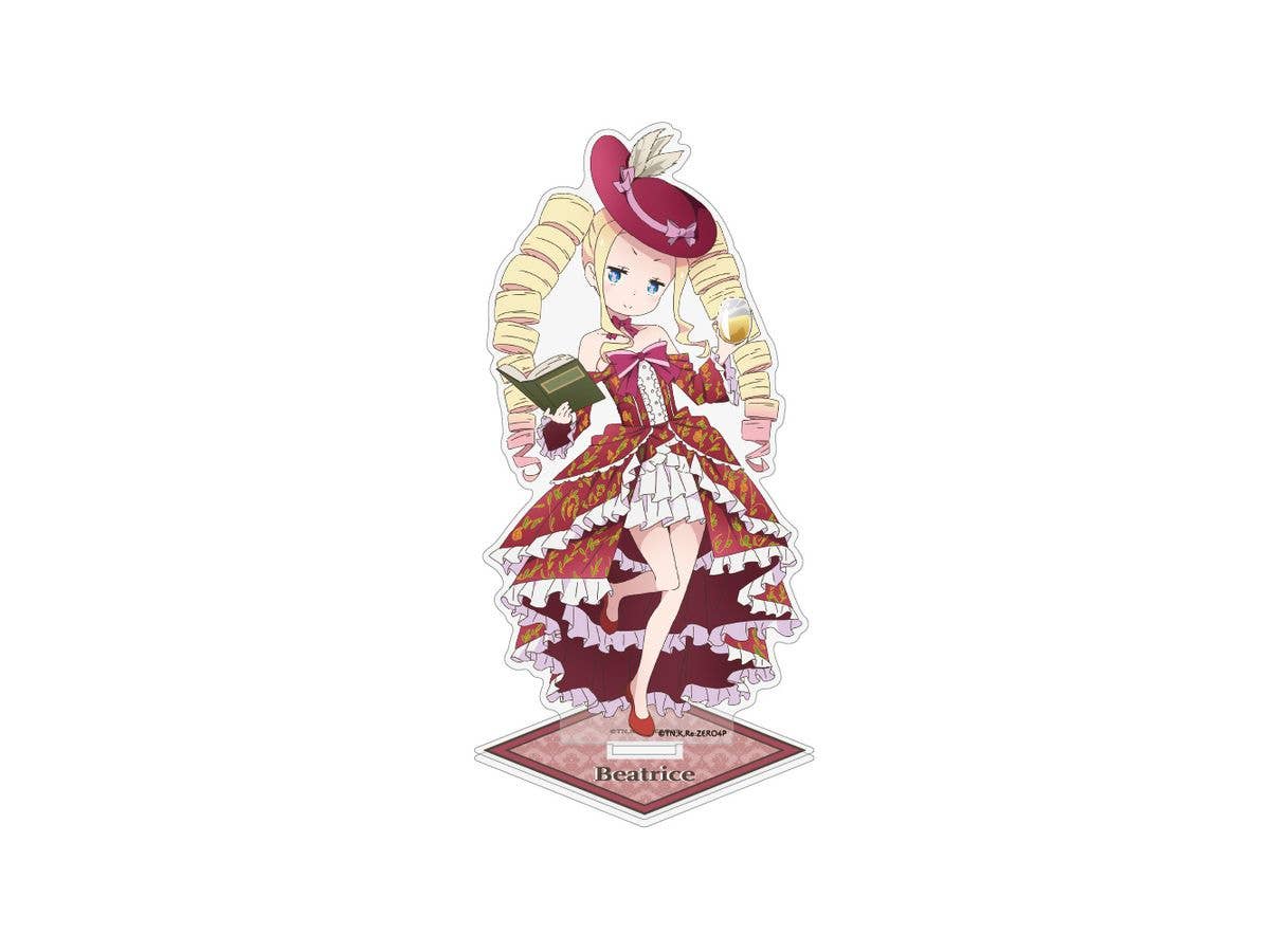 Re:Zero - Starting Life in Another World: Newly Illustrated Beatrice Acrylic Stand (Large) Party Dress Ver.
