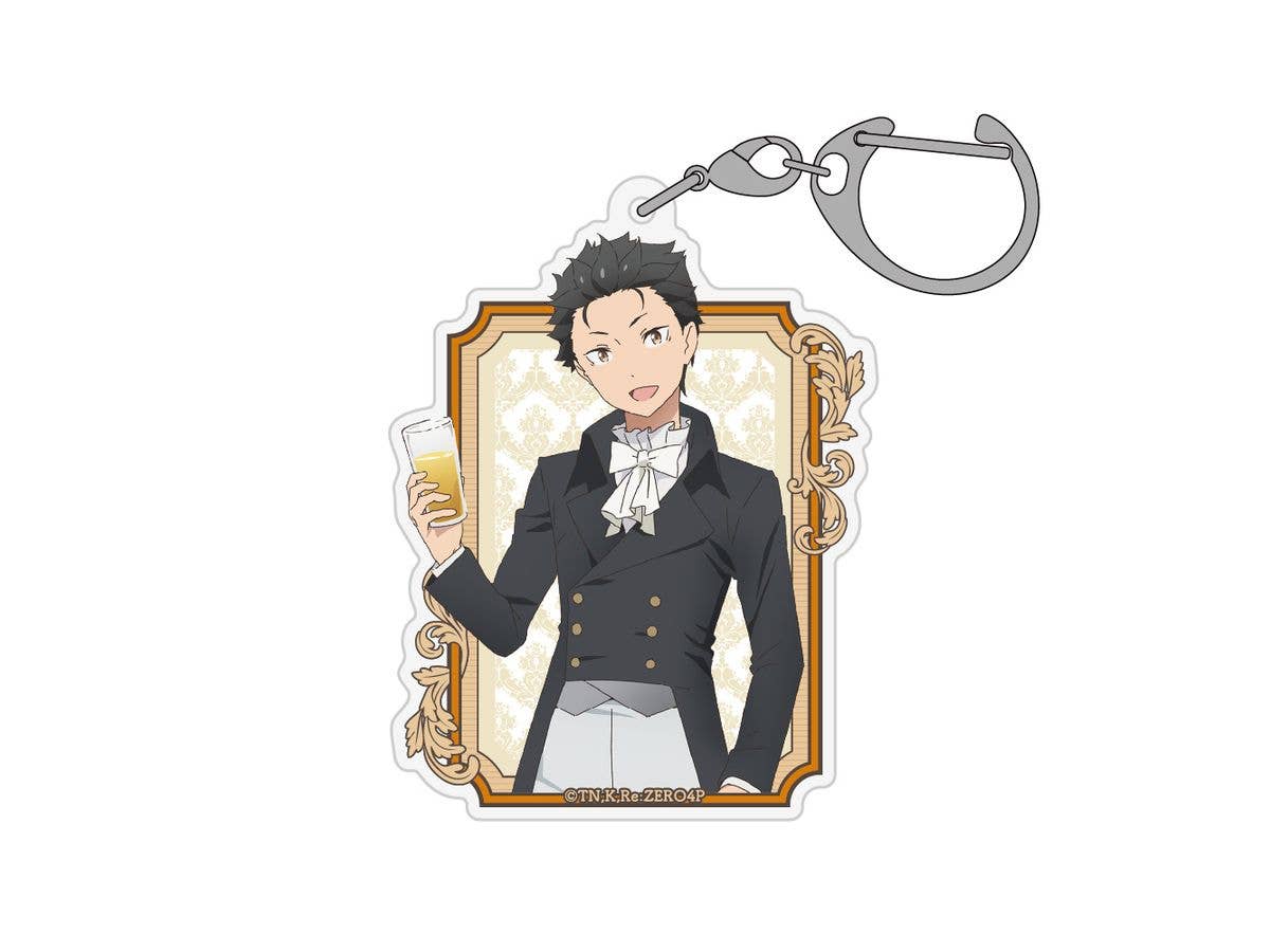 Re:Zero - Starting Life in Another World: Newly Illustrated Subaru Acrylic Multi Keychain Party Suit Ver.