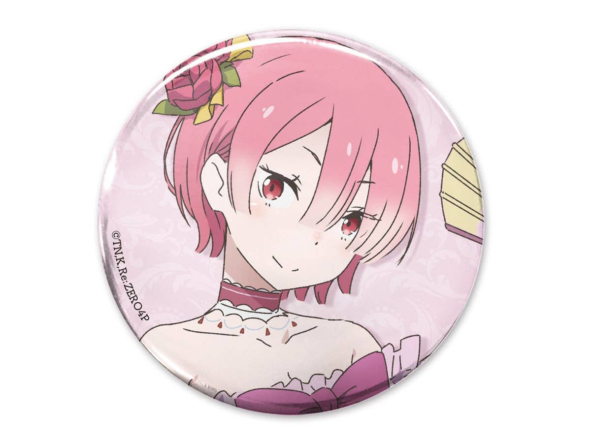 Re:Zero - Starting Life in Another World: Newly Illustrated Ram 65mm Can Badge Party Dress Ver.