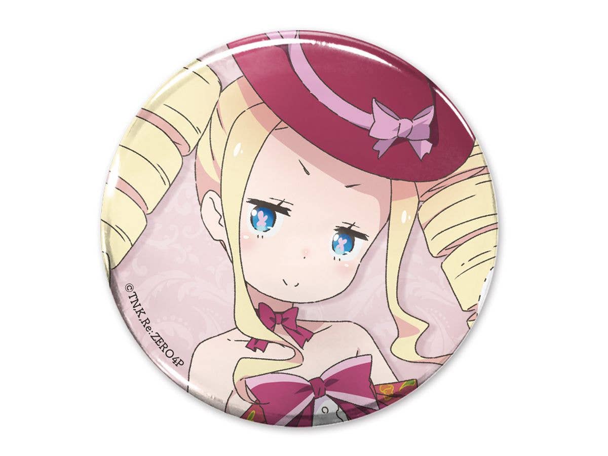 Re:Zero - Starting Life in Another World: Original Illustration Beatrice 65mm Can Badge Party Dress Ver.