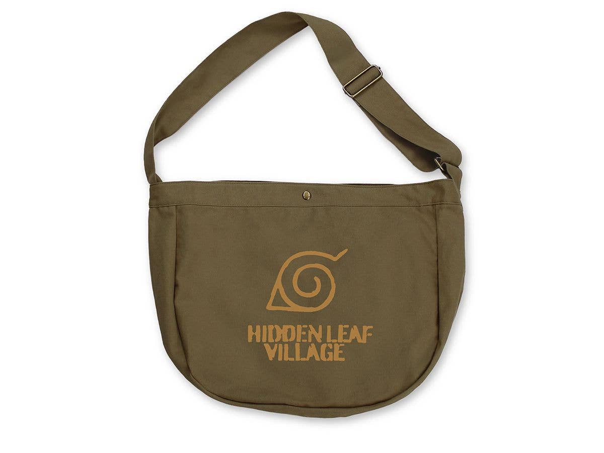 Naruto Shippuden: Hidden Leaf Village Newspaper Bag / Moss