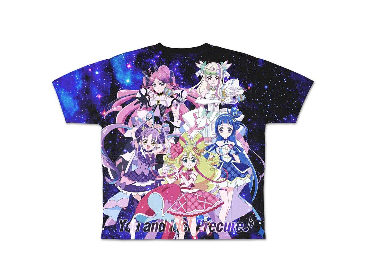 You And Idol Precure: Double-Sided Full Graphic T-Shirt / L