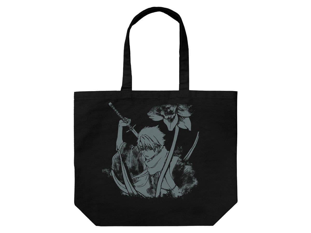Bleach Thousand-Year Blood War Arc: Toshiro Hitsugaya Large Tote Bag / Black