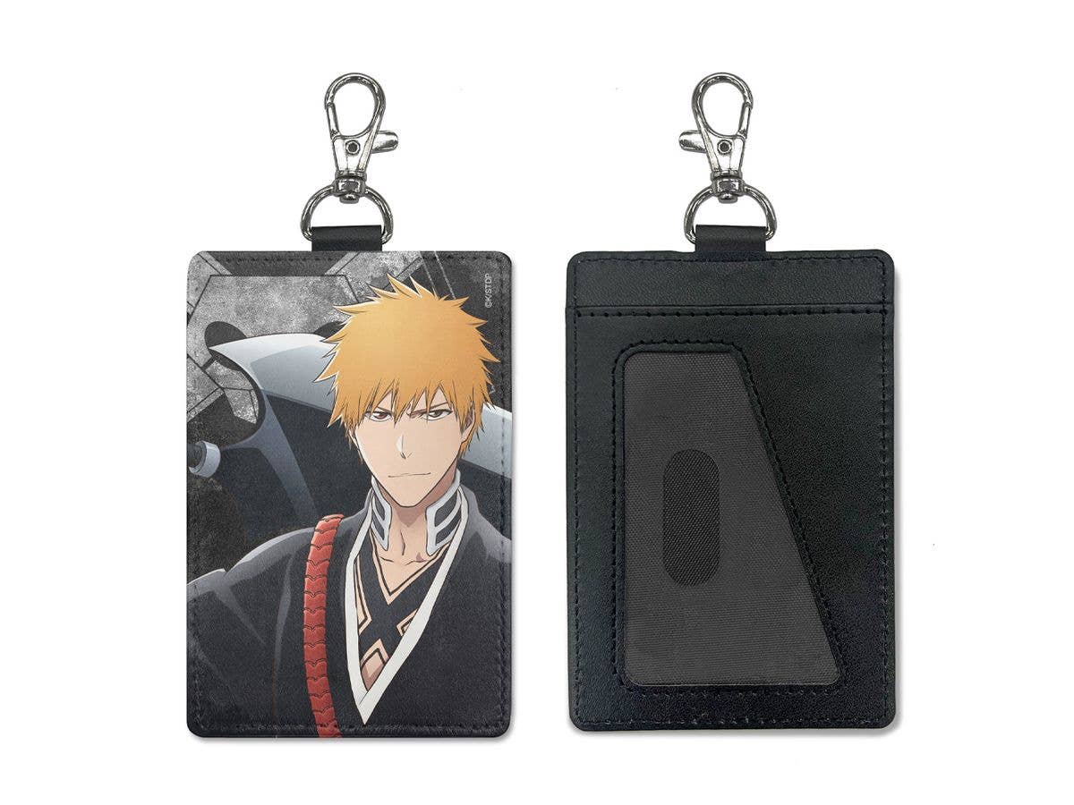 Bleach Thousand-Year Blood War Arc: Ichigo Kurosaki Thousand-Year Blood War Arc Pass Case (With Snap Hook)