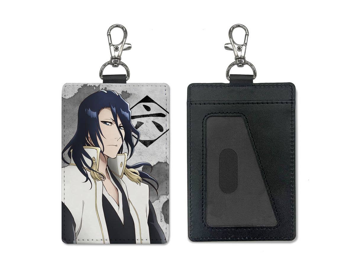 Bleach Thousand Year Blood War: Byakuya Kuchiki Thousand Year Blood War Pass Case (With Snap Hook)