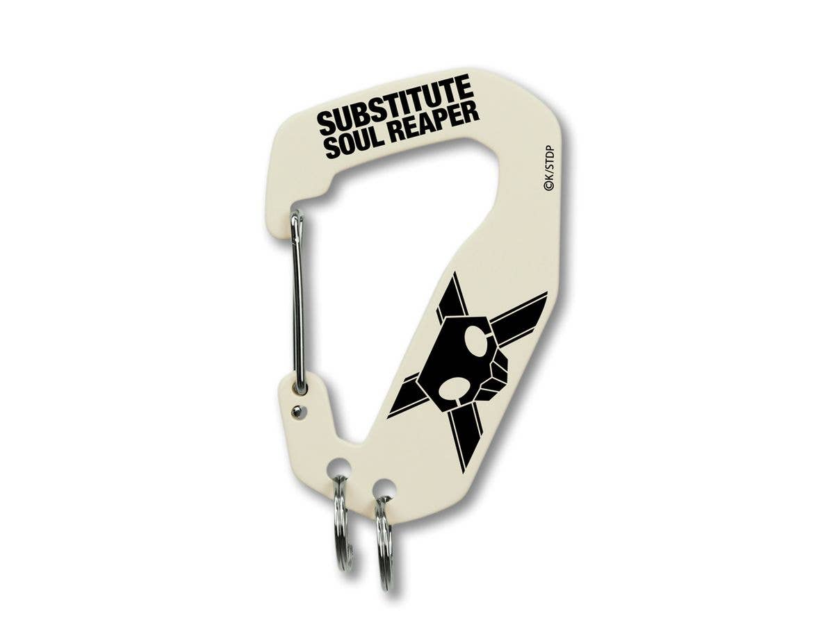 Bleach: Thousand-Year Blood War Arc: Substitute Shinigami Badge Metal Carabiner