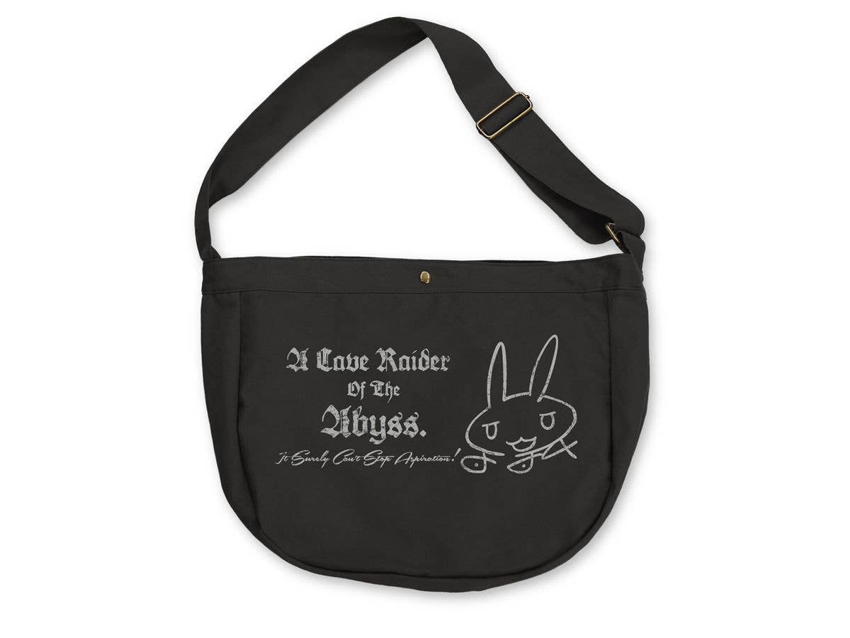 Made In Abyss: Golden Land Of The Fiery Sun: Nanachi's Autograph Newspaper Bag / Black