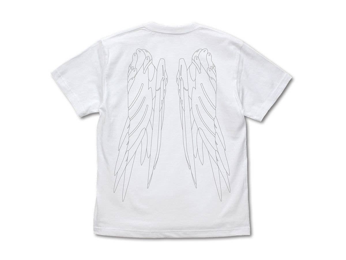 New Mobile Report Gundam Wing: Wing Gundam Zero (Ew) T-Shirt / White-L