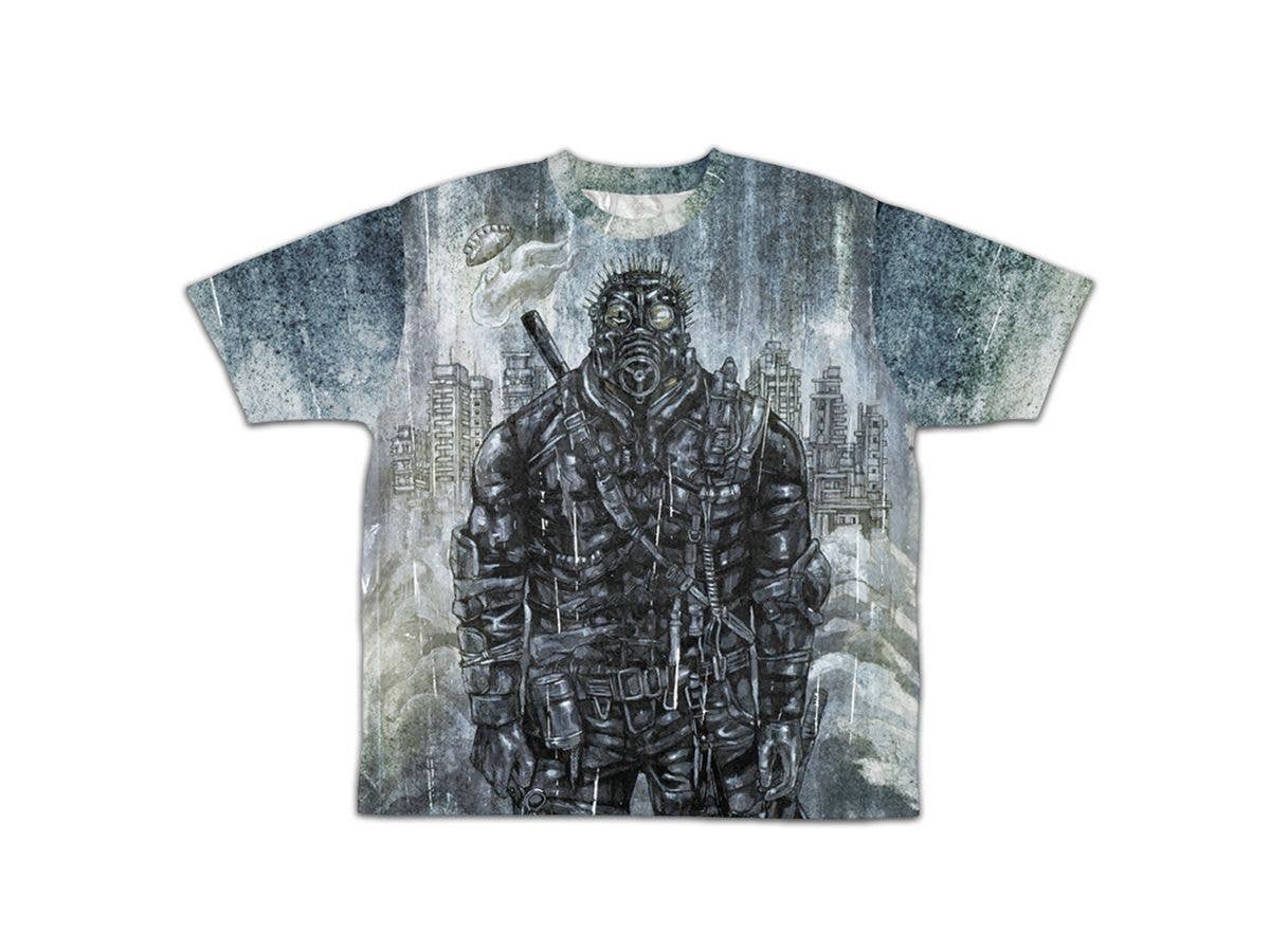 Dorohedoro (Original Version): Rain Double-Sided Full Graphic T-Shirt / Xl