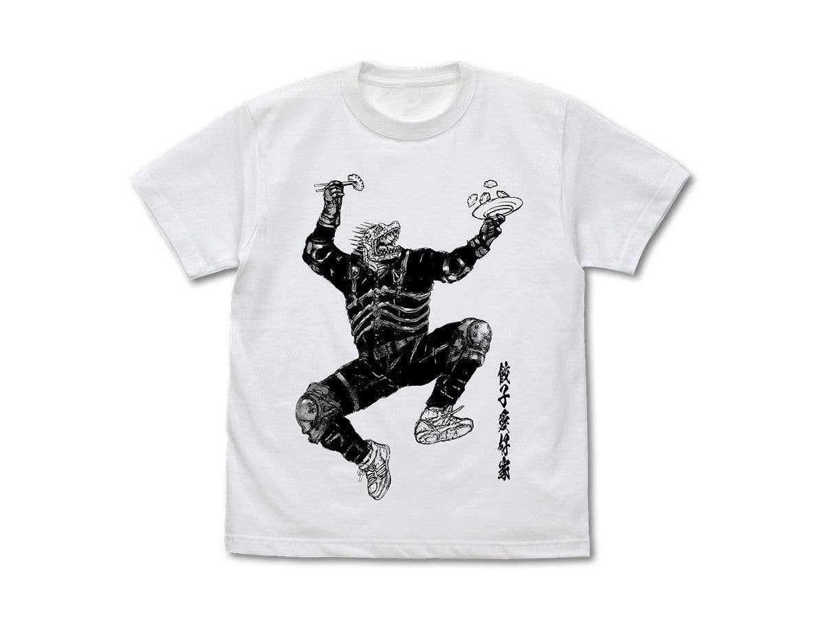 Dorohedoro (Original Version): Gyoza-loving Caiman T-shirt / WHITE-XL