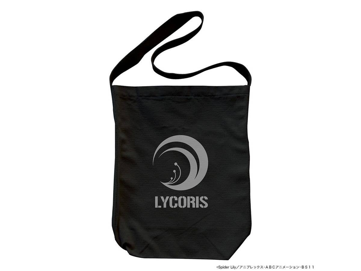 Licorice Recoil: Licorice Shoulder Tote / Black