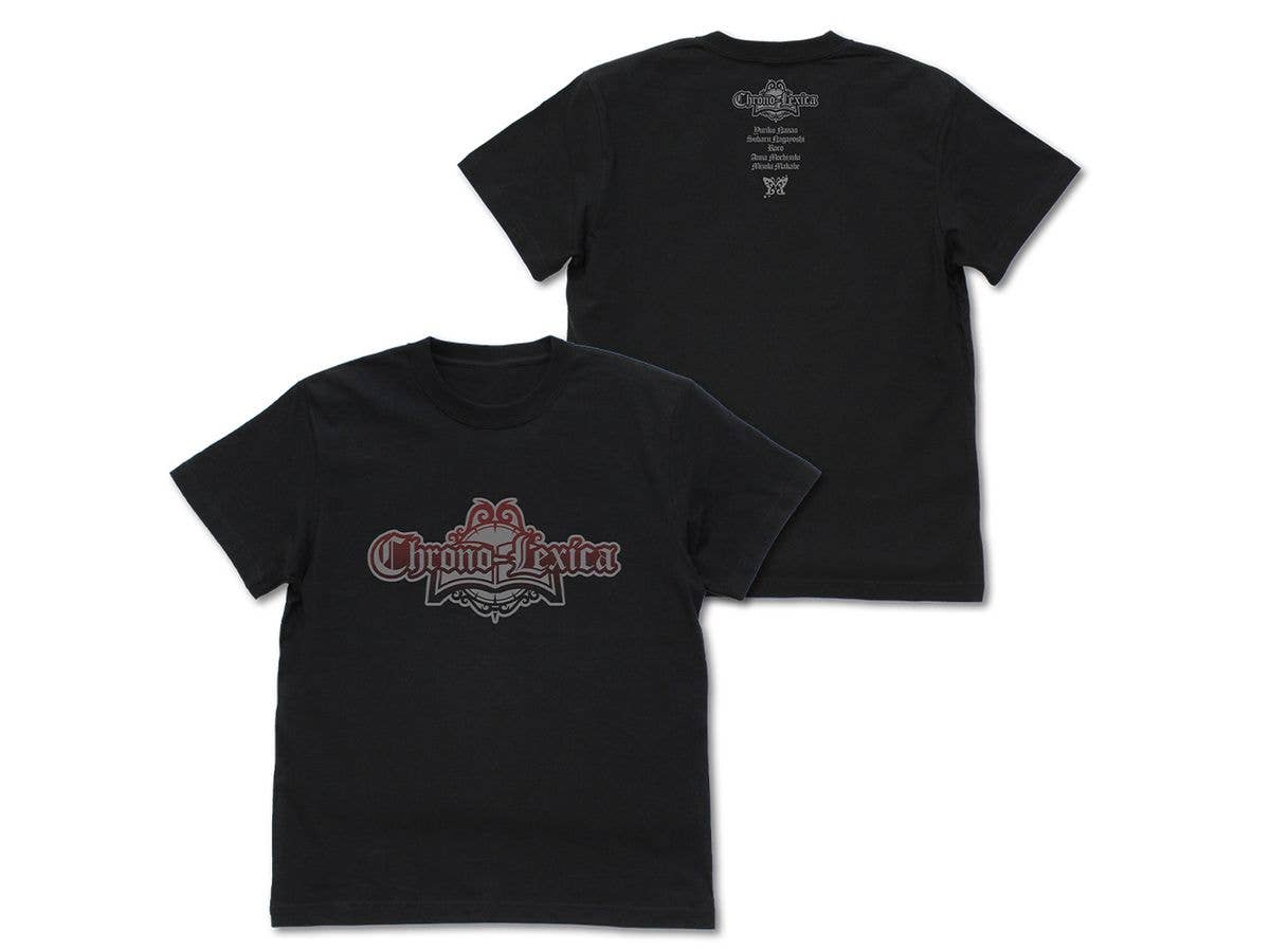 THE IDOLM@STER MILLION LIVE!: Chrono-Lexica T-Shirt / BLACK-M