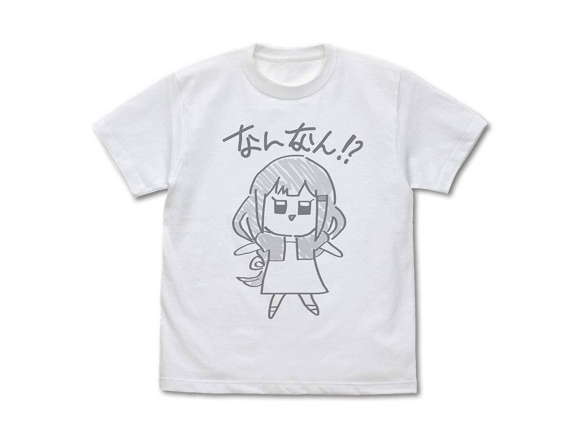 The IdolM@ster Million Live!: Shiraishi Tsumugi's Nannan T-Shirt Ver.2.0 / White-XL