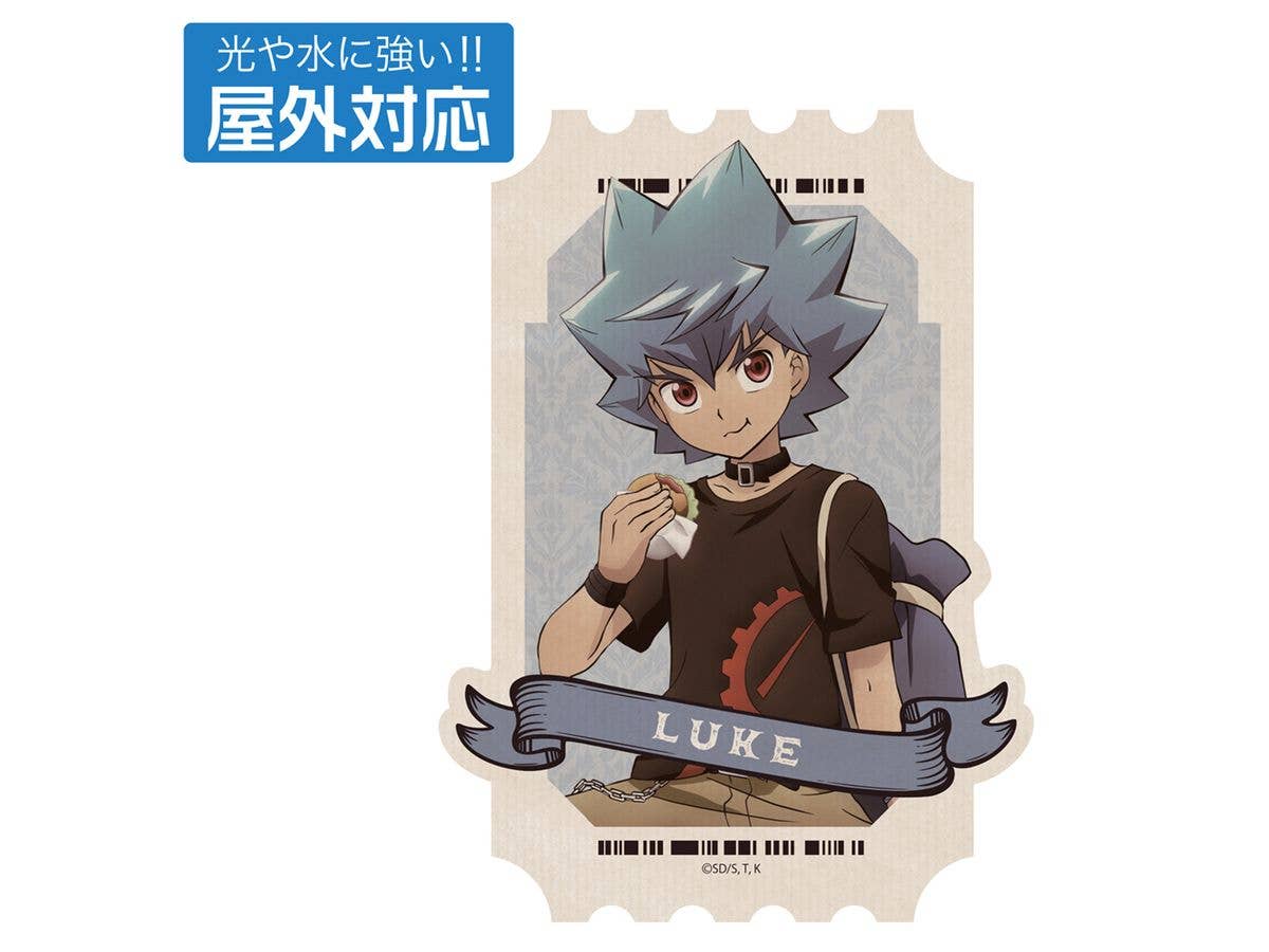 Yu-Gi-Oh! Sevens: Original Illustration Luke Outdoor Sticker - Off-Mode Duelist Ver.