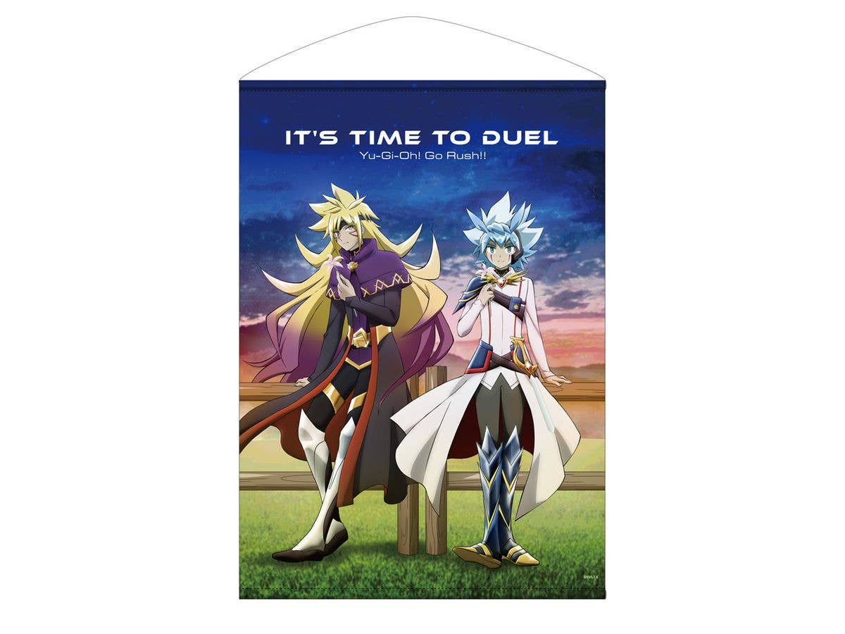 Yu-Gi-Oh! Go Rush!!: Newly Illustrated Yuudias & Zweejou B2 Tapestry - Off-Mode Duelist Ver.