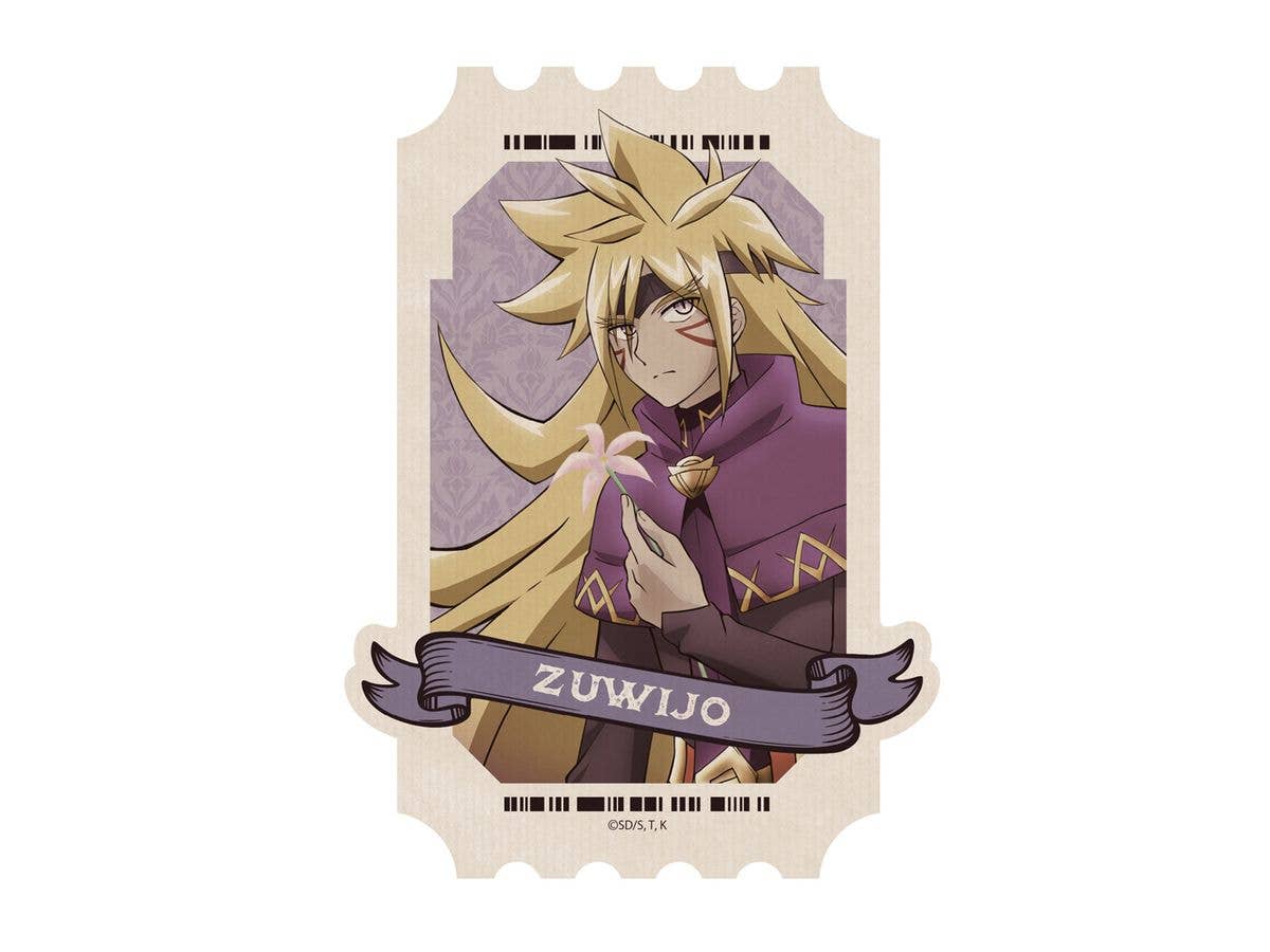 Yu-Gi-Oh! Go Rush!!: Newly Illustrated Zweejou Outdoor Sticker - Off-Mode Duelist Ver.