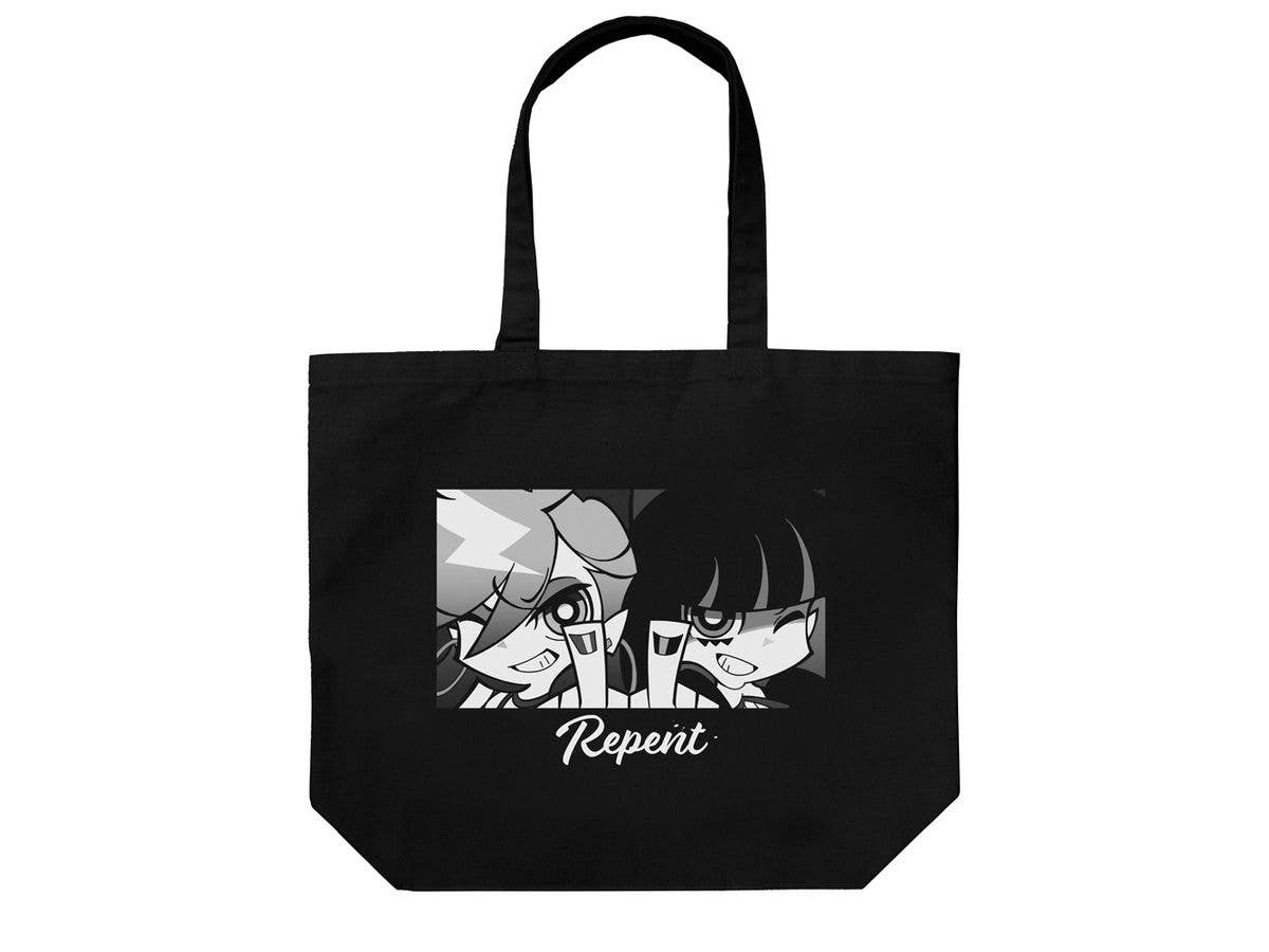 New Panty & Stocking With Garterbelt: Panty & Stocking Large Tote / Black