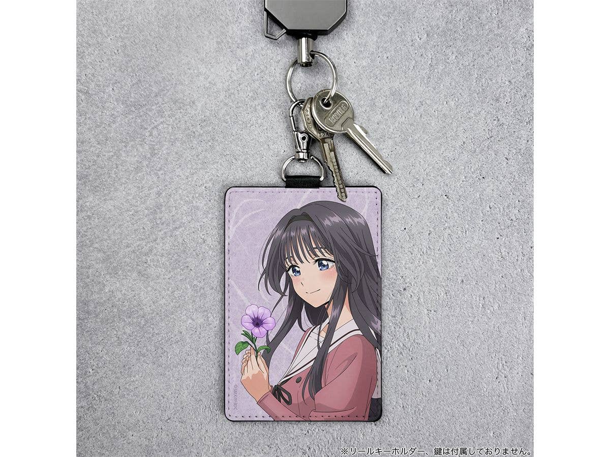 TV Anime Kaoru Hana wa Rin to Saku: Kaoruko Waguri Pass Case (with carabiner clip)