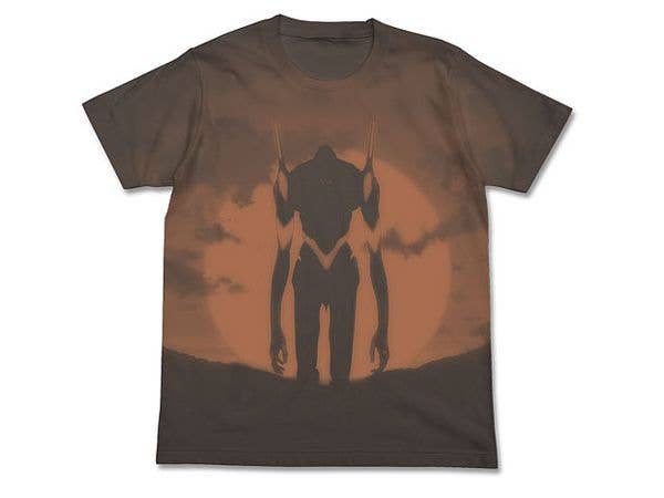 EVANGELION: Eva Unit-03 T-shirt / CHARCOAL-S
