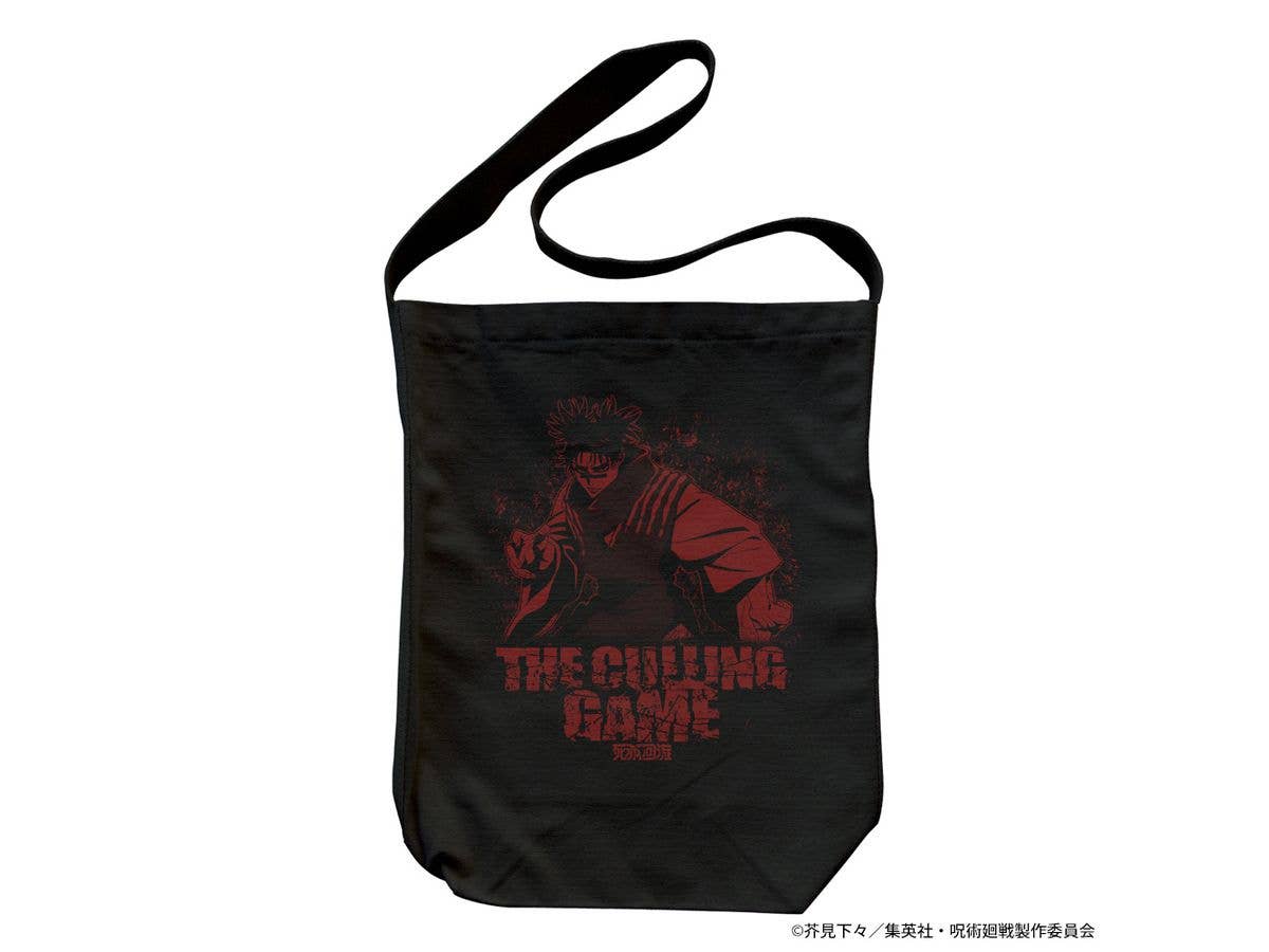 Jujutsu Kaisen: Death and Death Return Choso Shoulder Tote Bag / BLACK