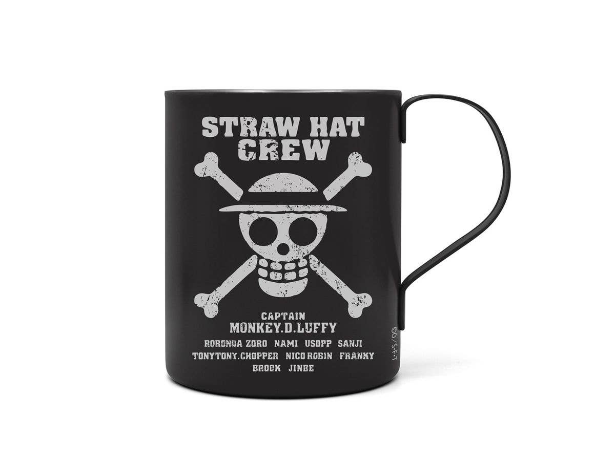 One Piece: Straw Hat Crew Double-Layer Stainless Steel Mug (Painted)