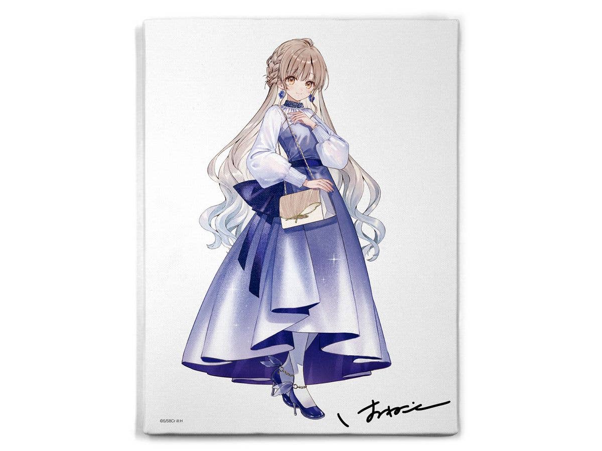 The Angel Next Door Turned Me into a Useless Person Without Me Realizing It: Newly Illustrated Shiina Mahiru F6 Canvas Art 20th Anniversary Ver.
