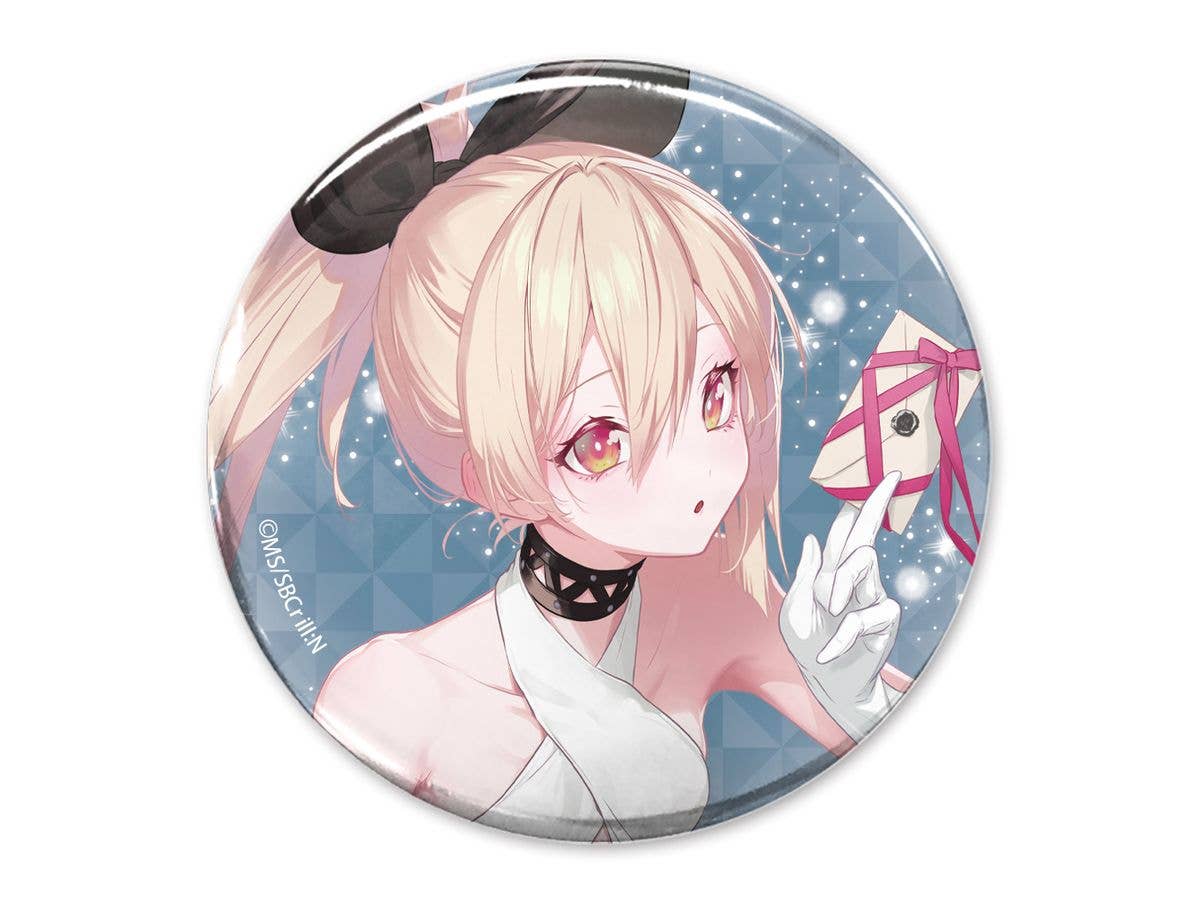 The Executioner Girl's Way of Life: Newly Illustrated Menou 65mm Can Badge 20th Anniversary Ver.