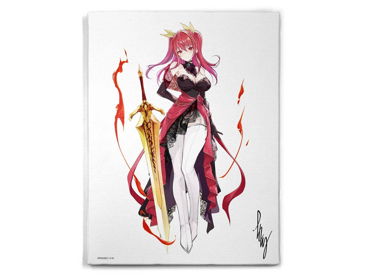 Chivalry of a Failed Knight: Original Illustration Stella Vermillion F6 Canvas Art 20th Anniversary Ver.