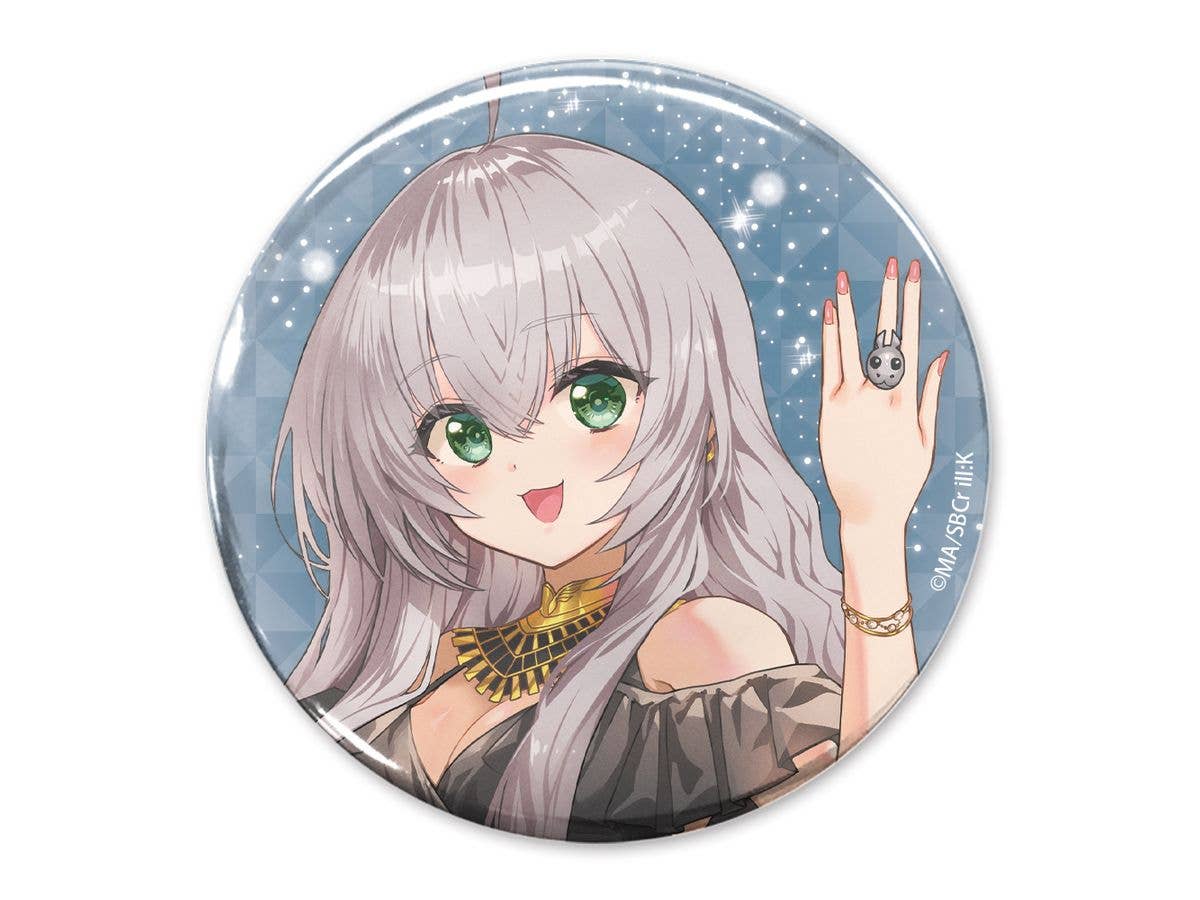 Nyaruko: Crawling Chaos! - Newly Illustrated Nyaruko 65mm Can Badge 20th Anniversary Ver.