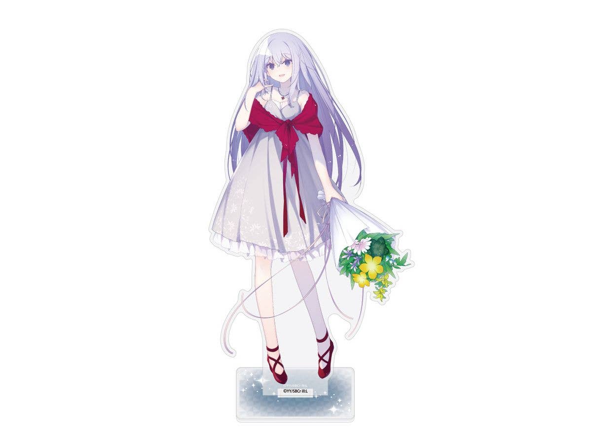 My Girlfriend and Childhood Friend Are in a Fierce Love Triangle: Newly Illustrated Masuzu Natsukawa Acrylic Stand (Large) 20th Anniversary Ver.