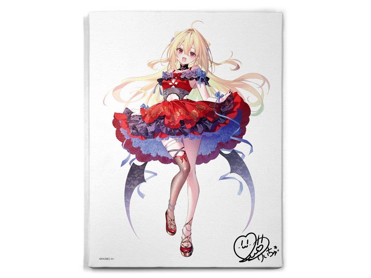 The Melancholy of the Reclusive Vampire Princess: Newly Illustrated Terakomari Gandesblood F6 Canvas Art 20th Anniversary Ver.