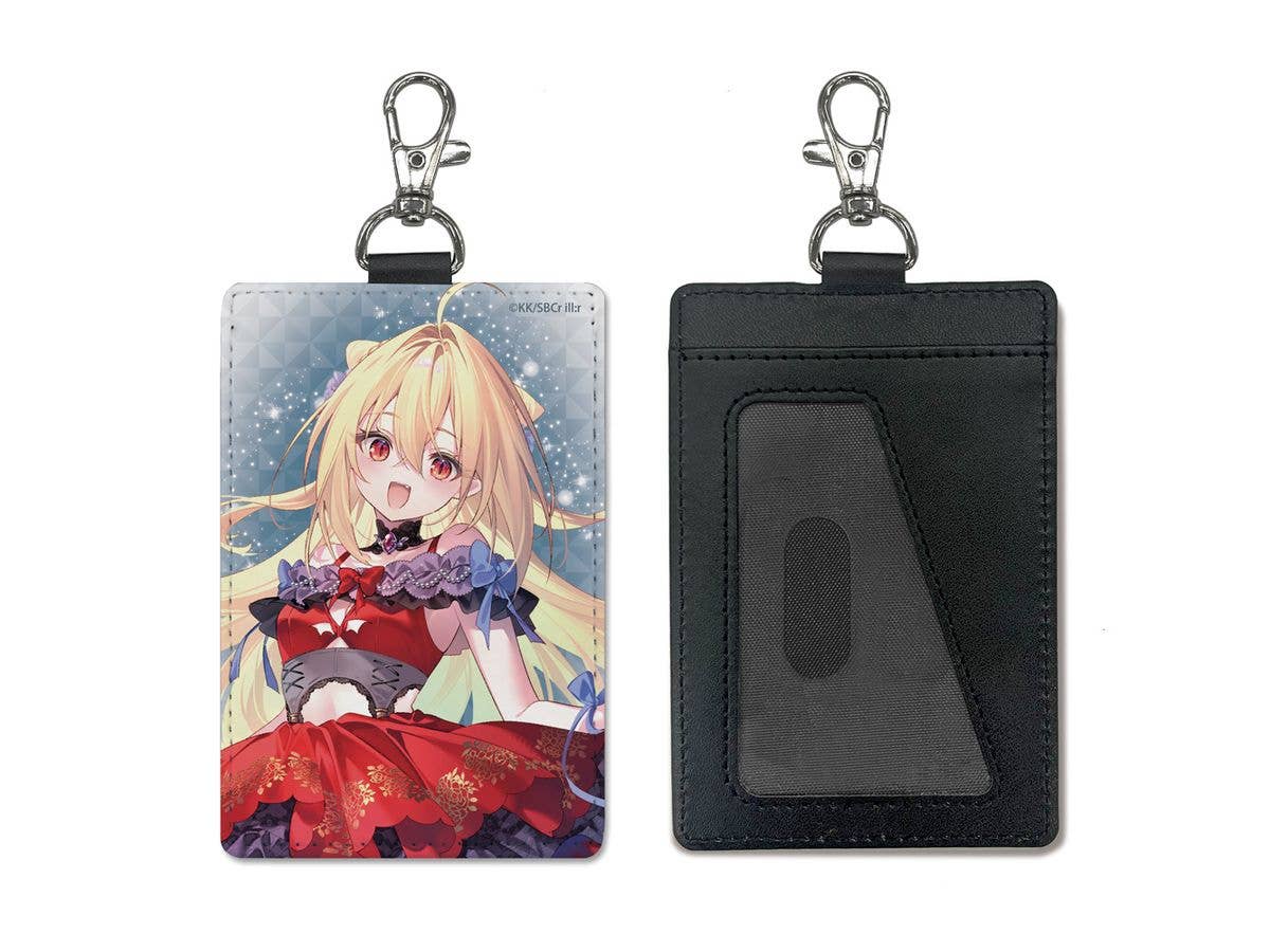 The Melancholy of the Reclusive Vampire Princess: Newly Illustrated Terakomari Gandesblood Pass Case (with carabiner) 20th Anniversary Ver.